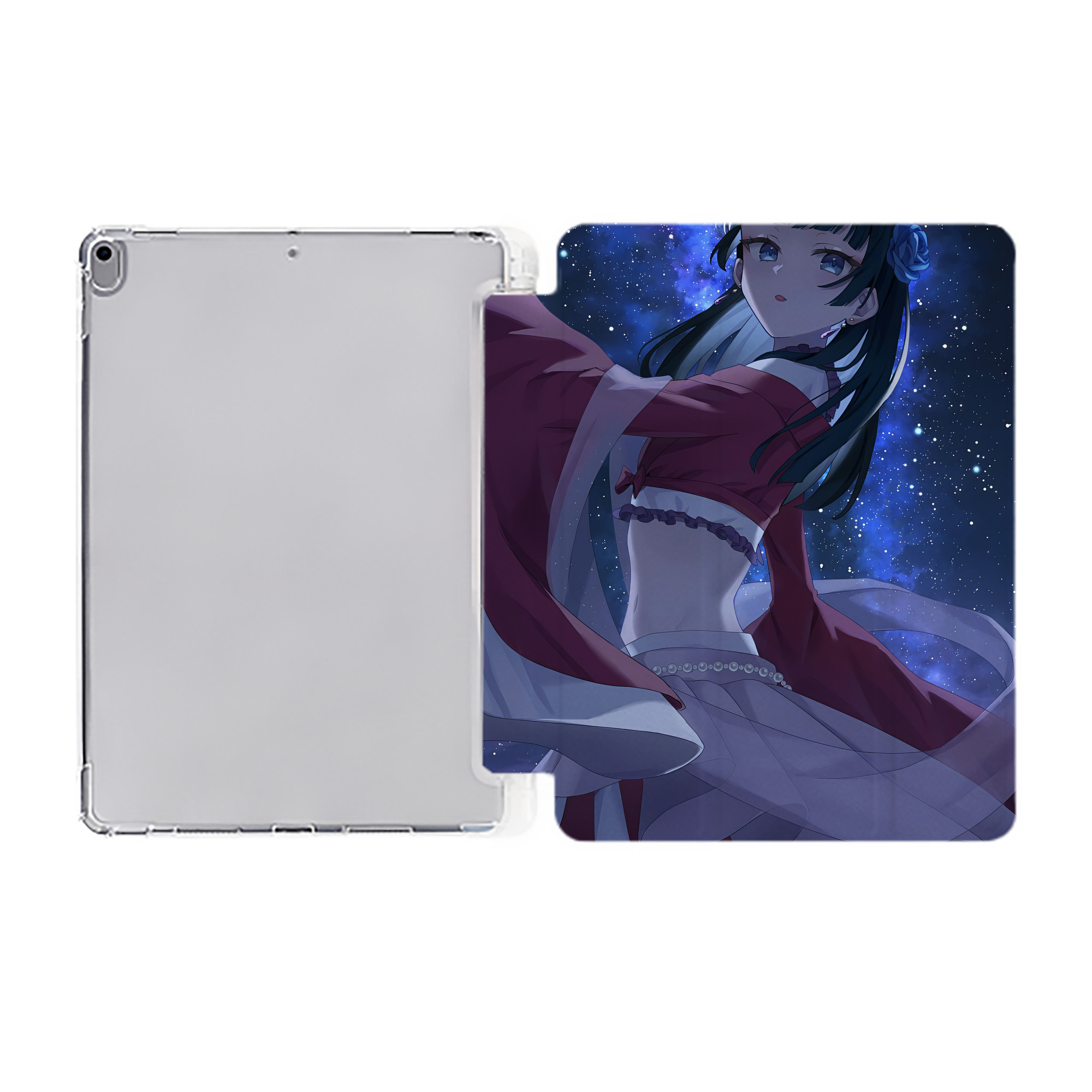 （画像用） 薬屋のひとりごと The Apothecary Diaries IPad ケース ペン収納付き 三つ折りスタンド PUレザー×シリコン 対応機種9.5/10.5/10.9インチ